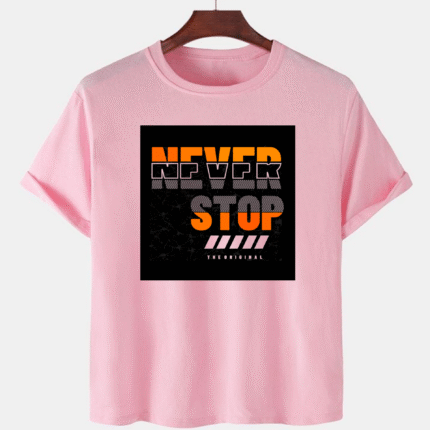 UNISEX Premium Quality  Dot Knit Printed T-Shirt